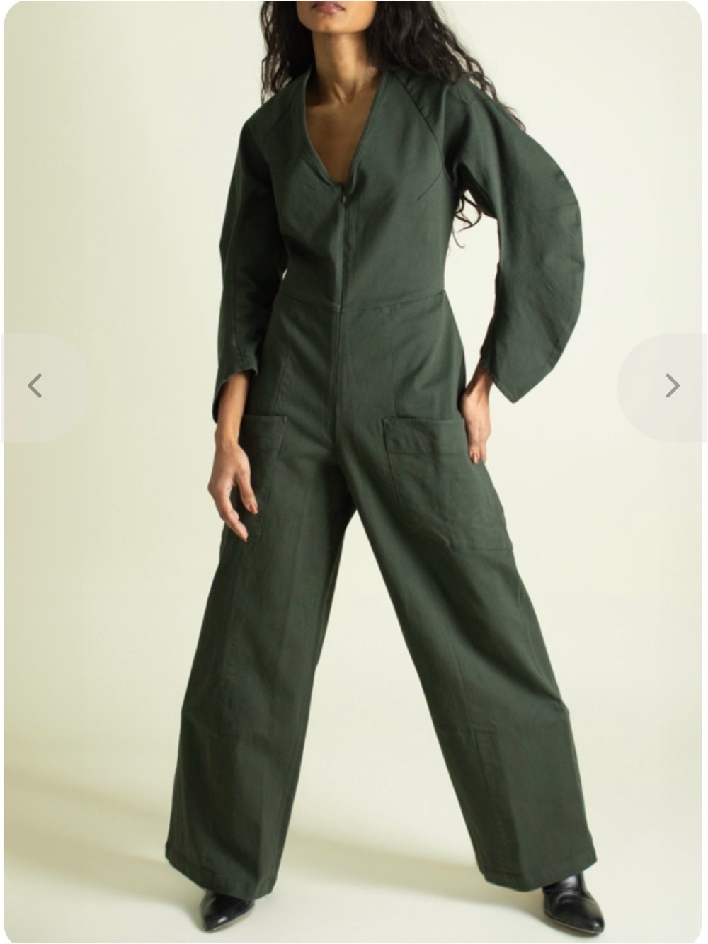 MEG Angles Tan Utility Jumpsuit